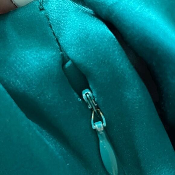 THORN Silk Shift Mini Dress - Picture 9 of 9